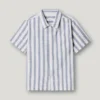 Camicia a righe dal taglio morbido Camicia a righe dal taglio morbido