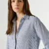 Camicia a righe dal taglio morbido Camicia a righe dal taglio morbido