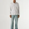 Camicia a righe dal taglio regolare