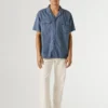 Camicia con colletto cubano