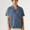 Camicia con colletto cubano
