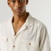 Camicia con colletto cubano