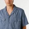 Camicia con colletto cubano