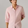 Camicia dalla vestibilità regolare tinta in capo Camicia dalla vestibilità regolare tinta in capo