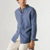 Camicia dalla vestibilità regolare tinta in capo Camicia dalla vestibilità regolare tinta in capo