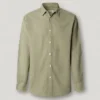 Camicia dalla vestibilità regolare tinta in capo Camicia dalla vestibilità regolare tinta in capo