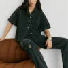 Camicia in denim dalla vestibilità comoda Camicia in denim dalla vestibilità comoda