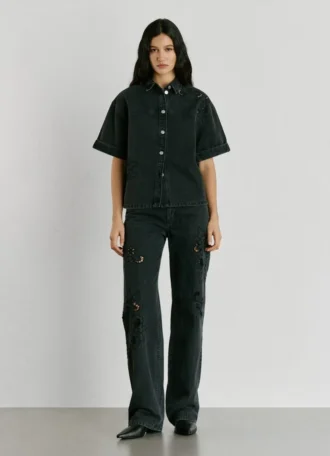 Camicia in denim dalla vestibilità comoda