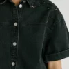 Camicia in denim dalla vestibilità comoda Camicia in denim dalla vestibilità comoda
