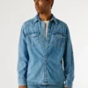 Camicia in denim dalla vestibilità regolare Camicia in denim dalla vestibilità regolare