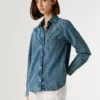 Camicia in denim oversize Camicia in denim oversize