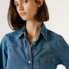 Camicia in denim oversize Camicia in denim oversize