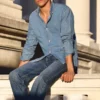 Camicia in denim slim fit