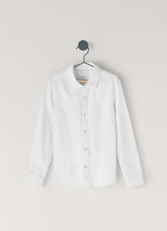 Camicia in lino dalla vestibilità regolare