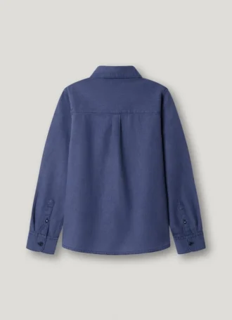 Camicia in lino dalla vestibilità regolare