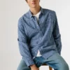 Camicia in popeline a quadri, vestibilità regolare Camicia in popeline a quadri, vestibilità regolare