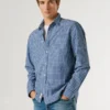 Camicia in popeline a quadri, vestibilità regolare Camicia in popeline a quadri, vestibilità regolare