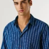 Camicia in popeline a righe Camicia in popeline a righe