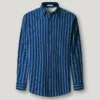 Camicia in popeline a righe Camicia in popeline a righe