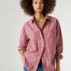 Camicia in popeline dalla vestibilità ampia Camicia in popeline dalla vestibilità ampia