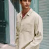 Camicia in velluto a coste dal taglio morbido Camicia in velluto a coste dal taglio morbido