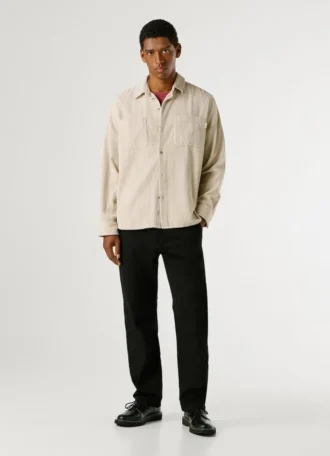 Camicia in velluto a coste dal taglio morbido