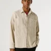 Camicia in velluto a coste dal taglio morbido Camicia in velluto a coste dal taglio morbido