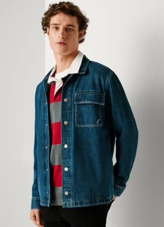 Camicia oversize in denim dalla vestibilità comoda