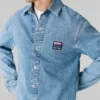 Camicia oversize in denim dalla vestibilità comoda