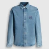 Camicia oversize in denim dalla vestibilità comoda