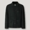 Camicia oversize in misto lana