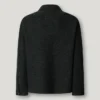 Camicia oversize in misto lana