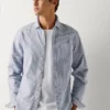 Camicia Oxford a righe, vestibilità regolare Camicia Oxford a righe, vestibilità regolare