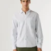 Camicia Oxford a righe, vestibilità regolare Camicia Oxford a righe, vestibilità regolare
