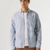 Camicia Oxford a righe, vestibilità regolare Camicia Oxford a righe, vestibilità regolare