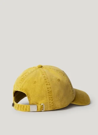 Cappellino in twill con logo ricamato