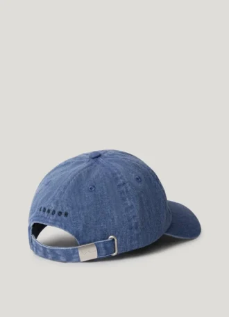 Cappellino in twill con logo ricamato