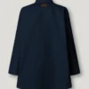 Cappotto a mantella con colletto a camicia Cappotto a mantella con colletto a camicia