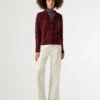Cardigan in maglia con paillettes Cardigan in maglia con paillettes