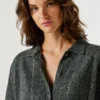 Cardigan in maglia con paillettes Cardigan in maglia con paillettes