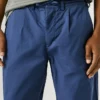 Chinos in popeline dalla vestibilità comoda