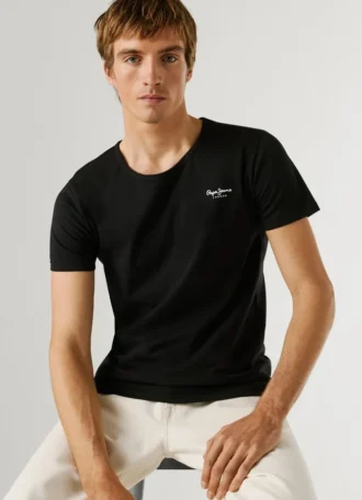 Confezione da 2 magliette in cotone elasticizzato