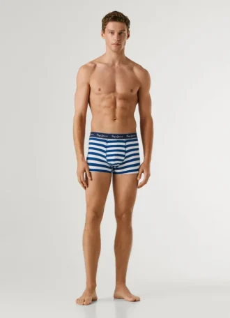 Confezione da 3 boxer in cotone elasticizzato
