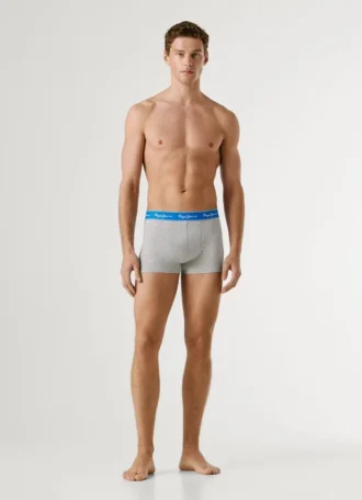 Confezione da 3 boxer in cotone elasticizzato
