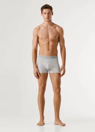 Confezione da 3 boxer in cotone elasticizzato