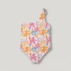Costume da bagno asimmetrico tropicale Costume da bagno asimmetrico tropicale