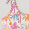 Costume da bagno asimmetrico tropicale Costume da bagno asimmetrico tropicale