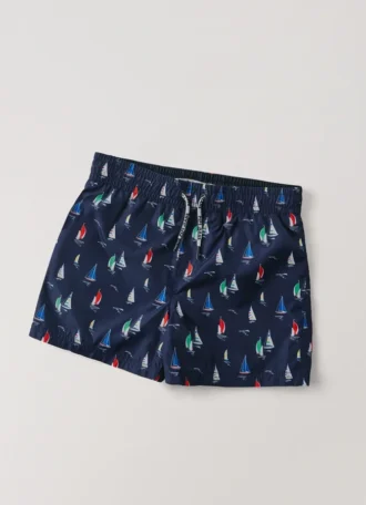 Costume da bagno con barche a vela