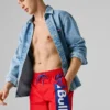 Costume da bagno con logo maxi