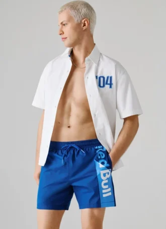 Costume da bagno con logo maxi